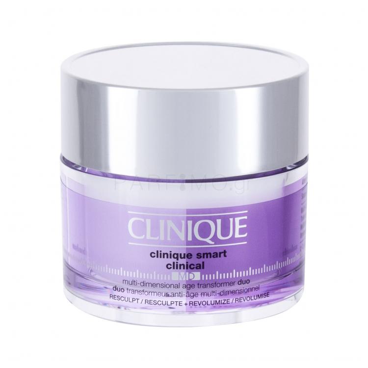 Clinique Clinique Smart Clinical MD Resculpt + Revolumize Age Transformer Duo Κρέμα προσώπου ημέρας για γυναίκες 50 ml