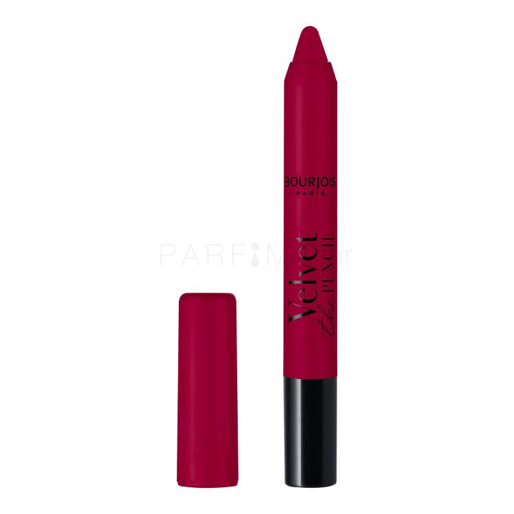 BOURJOIS Paris Velvet The Pencil Κραγιόν για γυναίκες 3 gr Απόχρωση 16 Rouge  Di´vin