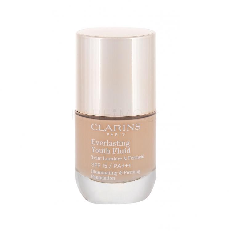 Clarins Everlasting Youth Fluid SPF15 Make up για γυναίκες 30 ml Απόχρωση 105 Nude