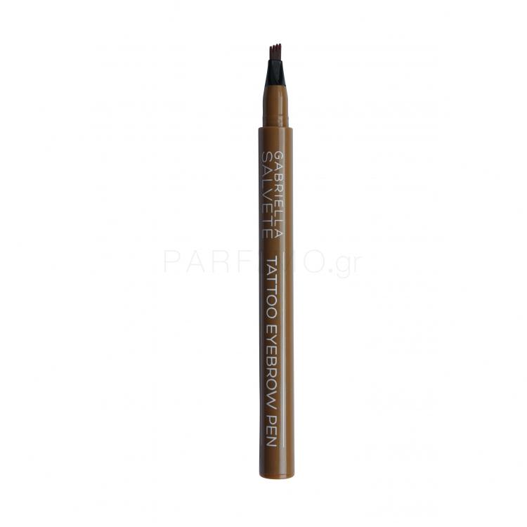 Gabriella Salvete Tattoo Eyebrow Pen Μολύβι για τα φρύδια για γυναίκες 0,28 gr Απόχρωση 01 Blond