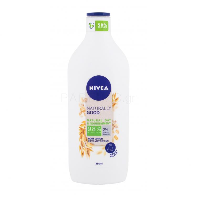 Nivea Naturally Good Natural Oat Λοσιόν σώματος για γυναίκες 350 ml