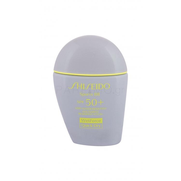 Shiseido Sports BB WetForce SPF50+ ΒΒ κρέμα για γυναίκες 30 ml Απόχρωση Light TESTER