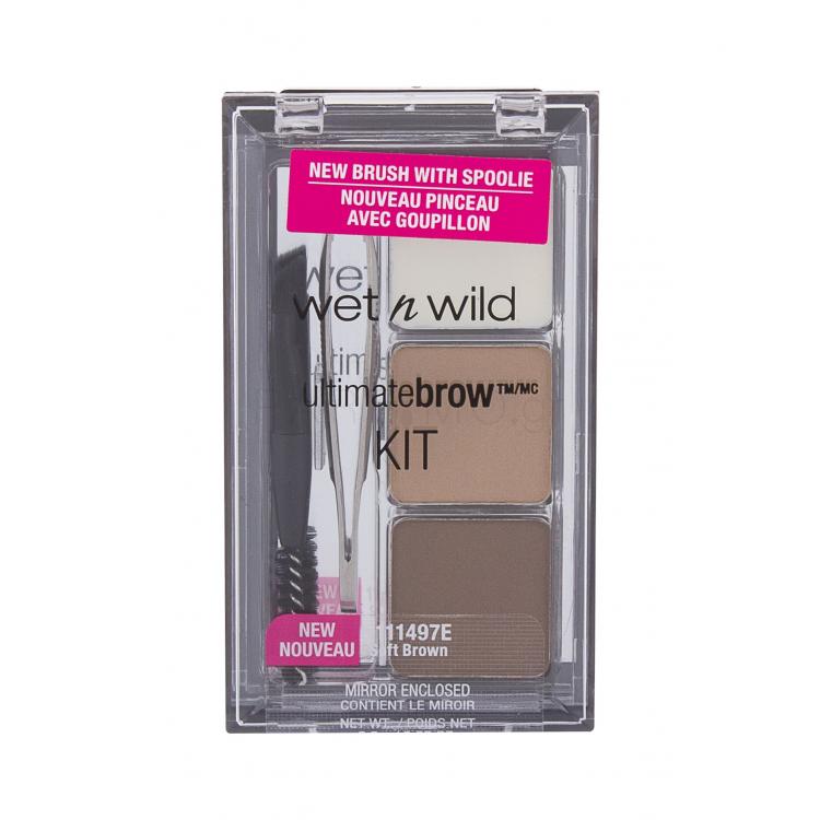 Wet n Wild Ultimate Brow™ Προϊόντα για τη διαμόρφωση φρυδιών για γυναίκες 2,5 gr Απόχρωση Soft Brown