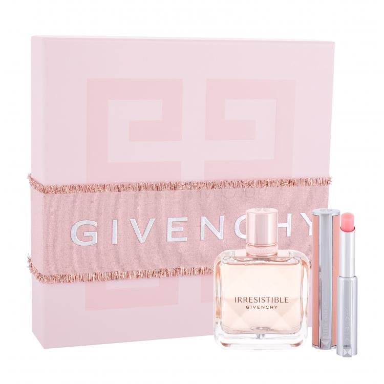 Givenchy Irresistible Σετ δώρου EDP 50 ml + βάλσαμο χειλιών Le Rose Perfecto 2,2 g 01 Perfect Pink