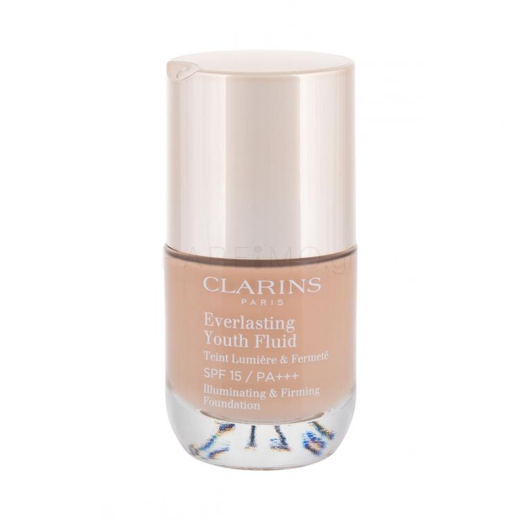 Clarins Everlasting Youth Fluid SPF15 Make up για γυναίκες 30 ml Απόχρωση 107 Beige