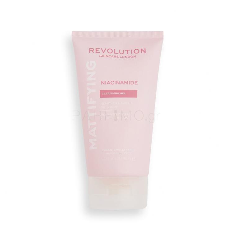 Revolution Skincare Niacinamide Mattifying Καθαριστικό τζελ για γυναίκες 150 ml