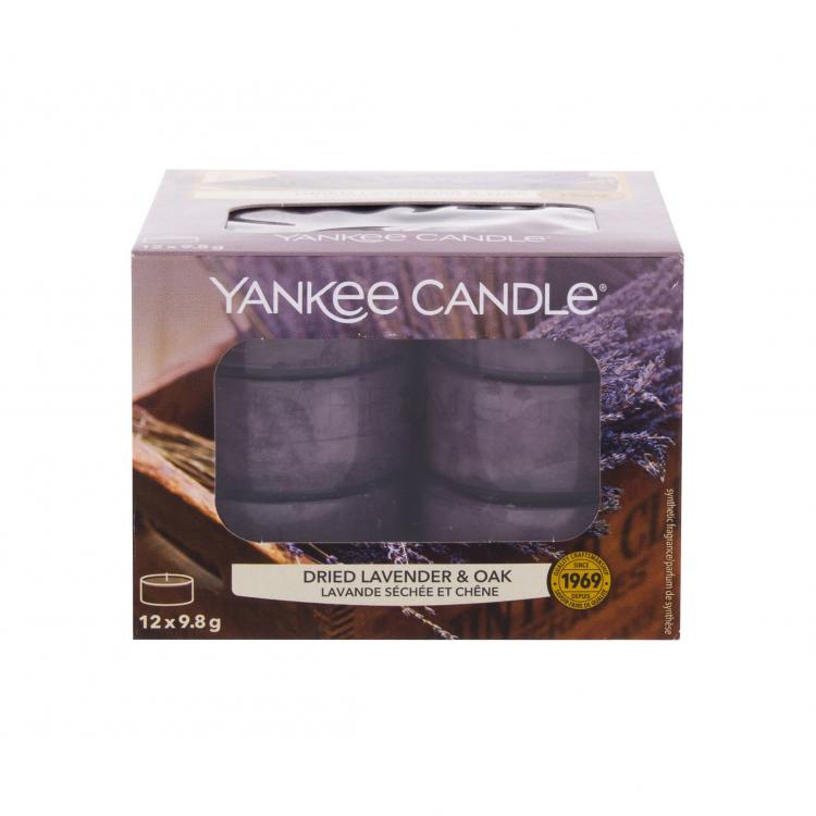 Yankee Candle Dried Lavender &amp; Oak Αρωματικό κερί 117,6 gr