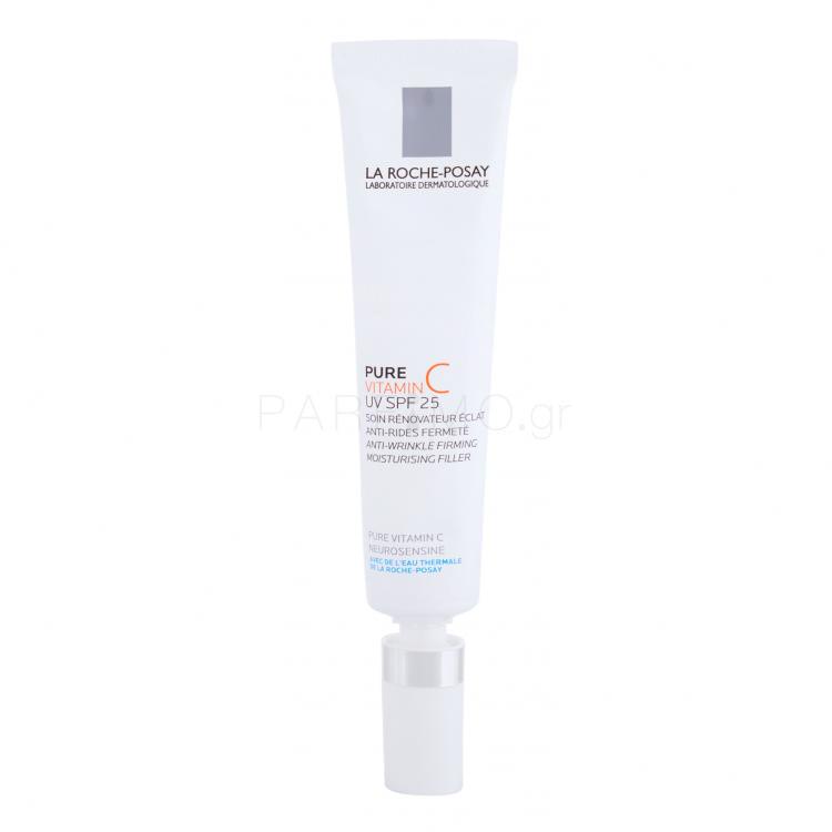 La Roche-Posay Pure Vitamin C Anti-Wrinkle Filler SPF25 Κρέμα προσώπου ημέρας για γυναίκες 40 ml