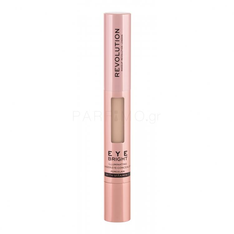 Makeup Revolution London Eye Bright Concealer για γυναίκες 3 ml Απόχρωση 09 Tan