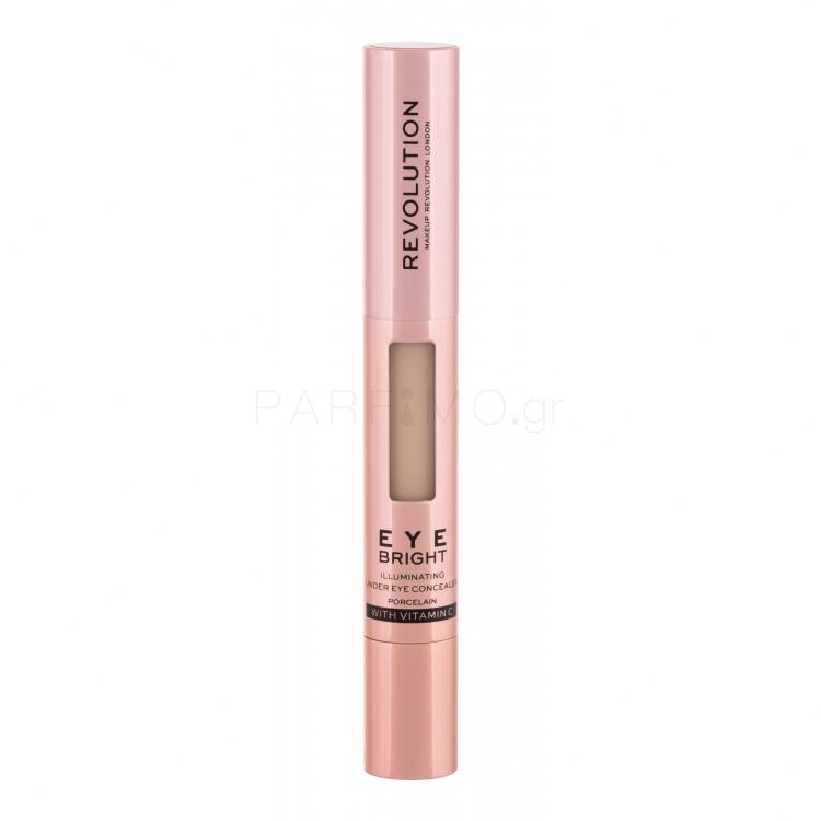 Makeup Revolution London Eye Bright Concealer για γυναίκες 3 ml Απόχρωση 01 Light