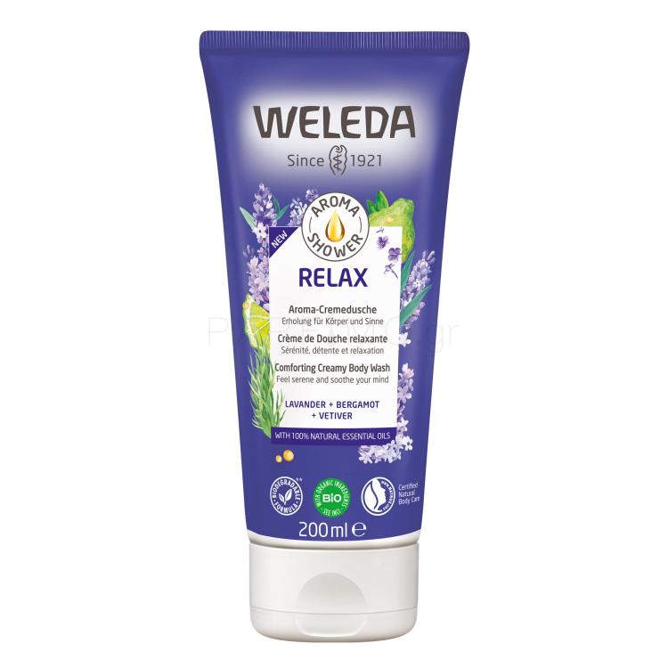 Weleda Aroma Shower Relax Κρέμα ντους για γυναίκες 200 ml