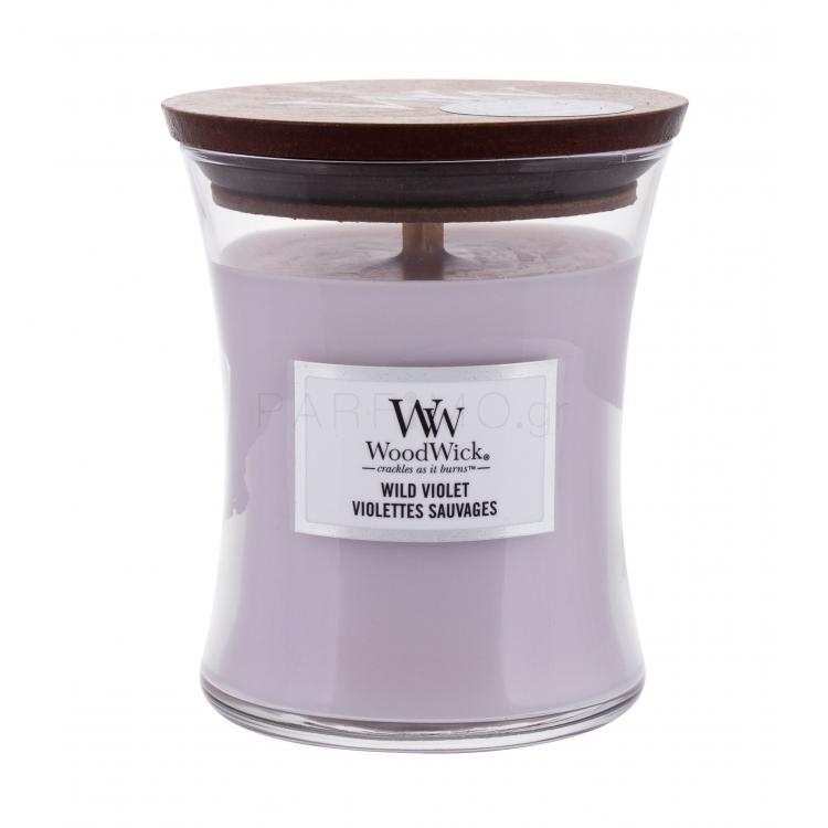 WoodWick Wild Violet Αρωματικό κερί 275 gr