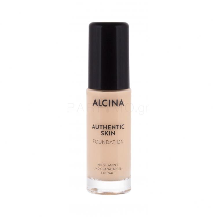 ALCINA Authentic Skin Make up για γυναίκες 28,5 ml Απόχρωση Ultralight