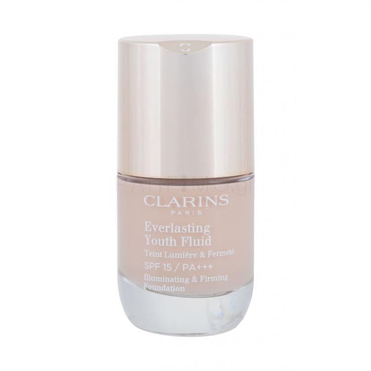 Clarins Everlasting Youth Fluid SPF15 Make up για γυναίκες 30 ml Απόχρωση 100 Lily