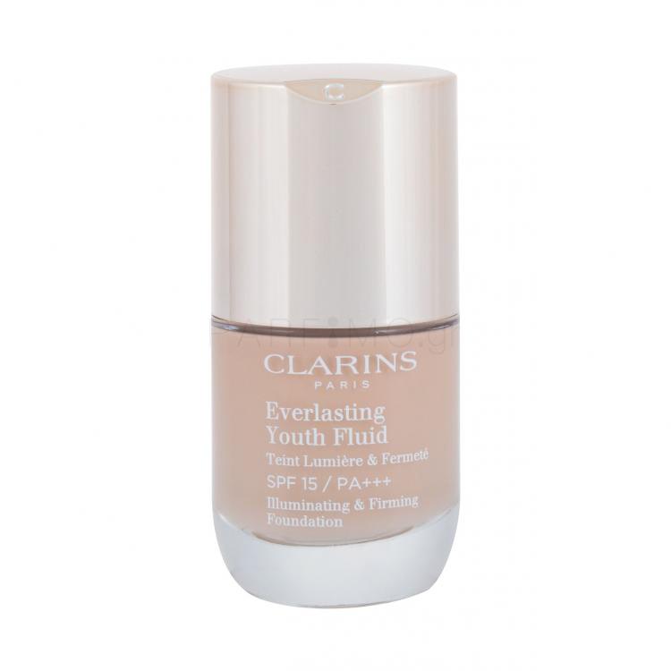 Clarins Everlasting Youth Fluid SPF15 Make up για γυναίκες 30 ml Απόχρωση 102.5 Porcelain