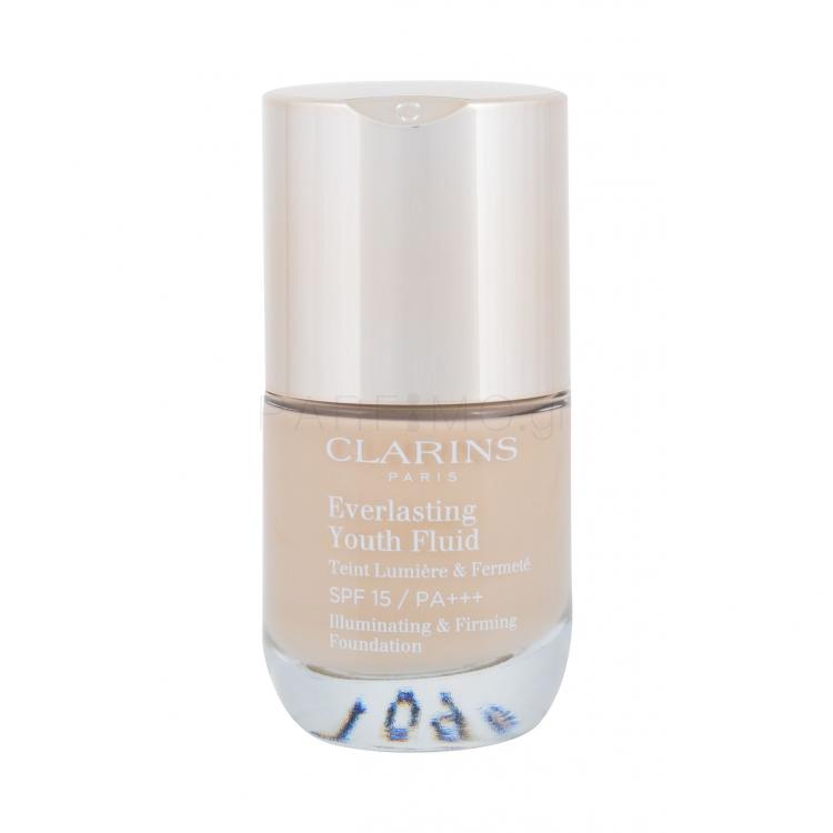 Clarins Everlasting Youth Fluid SPF15 Make up για γυναίκες 30 ml Απόχρωση 100.5 Cream