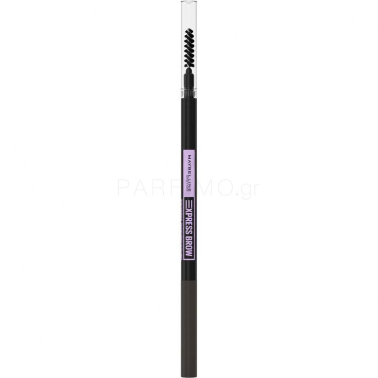 Maybelline Express Brow Ultra Slim Μολύβι για τα φρύδια για γυναίκες 9 gr Απόχρωση Deep Brown