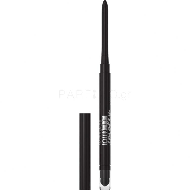 Maybelline Tattoo Liner Smokey Μολύβι για τα μάτια για γυναίκες 1,3 gr Απόχρωση 010 Smokey Black