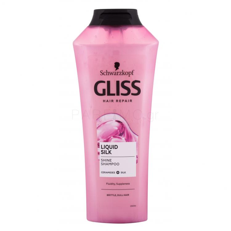 Schwarzkopf Gliss Liquid Silk Σαμπουάν για γυναίκες 400 ml