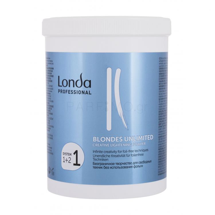 Londa Professional Blondes Unlimited Creative Lightening Powder Βαφή μαλλιών για γυναίκες 400 gr