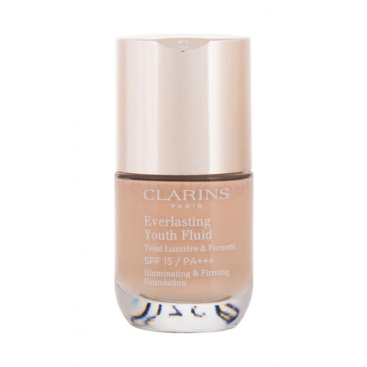 Clarins Everlasting Youth Fluid SPF15 Make up για γυναίκες 30 ml Απόχρωση 108 Sand