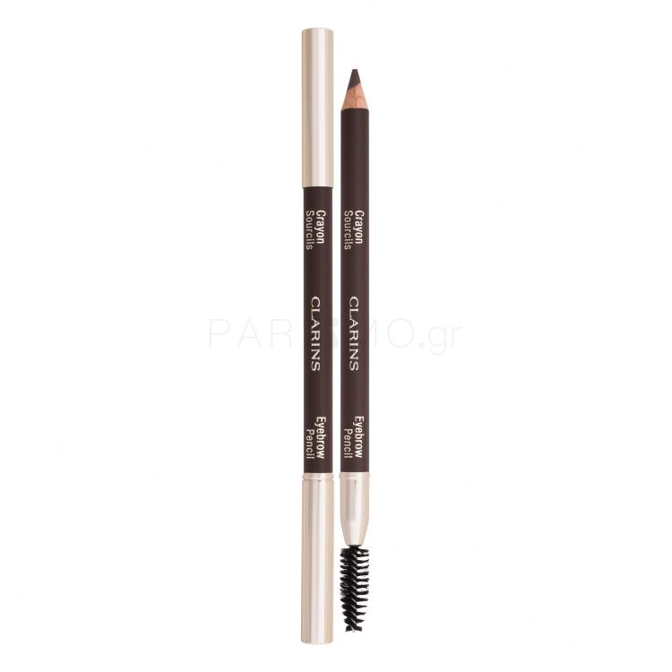 Clarins Eyebrow Pencil Μολύβι για τα φρύδια για γυναίκες 1,1 gr Απόχρωση 02 Light Brown