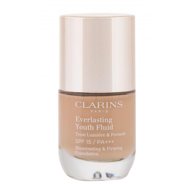 Clarins Everlasting Youth Fluid SPF15 Make up για γυναίκες 30 ml Απόχρωση 108.5 Cashew