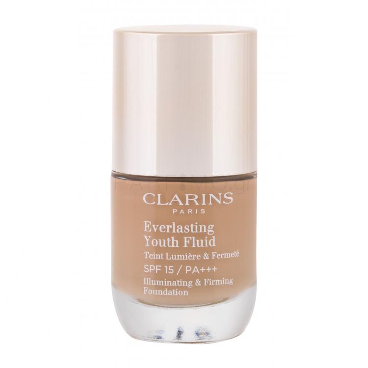 Clarins Everlasting Youth Fluid SPF15 Make up για γυναίκες 30 ml Απόχρωση 112 Amber