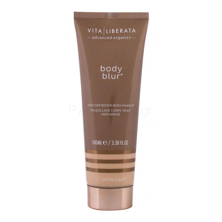 Vita Liberata Body Blur™ High Definition Body Makeup Make up για γυναίκες 100 ml Απόχρωση Latte Light