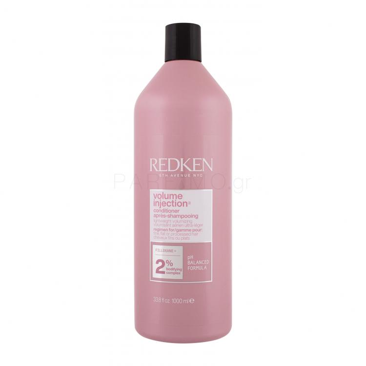 Redken Volume Injection Μαλακτικό μαλλιών για γυναίκες 1000 ml