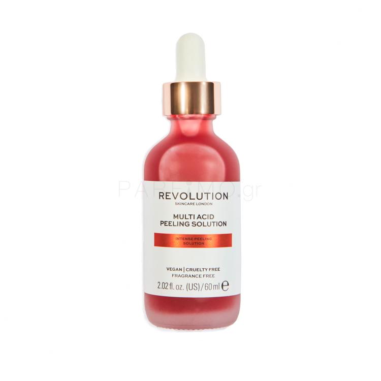 Revolution Skincare Multi Acid Intense Peeling Solution Προϊόντα απολέπισης προσώπου για γυναίκες 60 ml