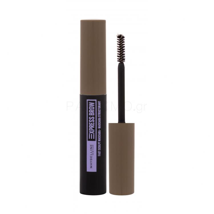 Maybelline Express Brow Fast Sculpt Mascara Μάσκαρα φρυδιών για γυναίκες 3,5 ml Απόχρωση 02 Soft Brown