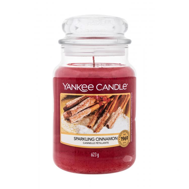 Yankee Candle Sparkling Cinnamon Αρωματικό κερί 623 gr