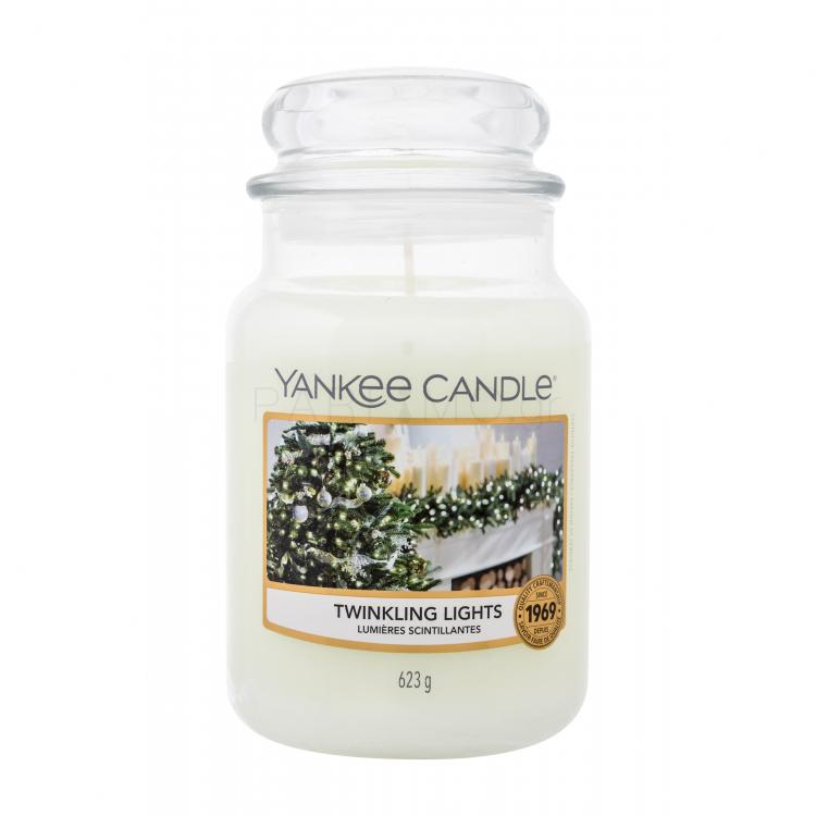 Yankee Candle Twinkling Lights Αρωματικό κερί 623 gr