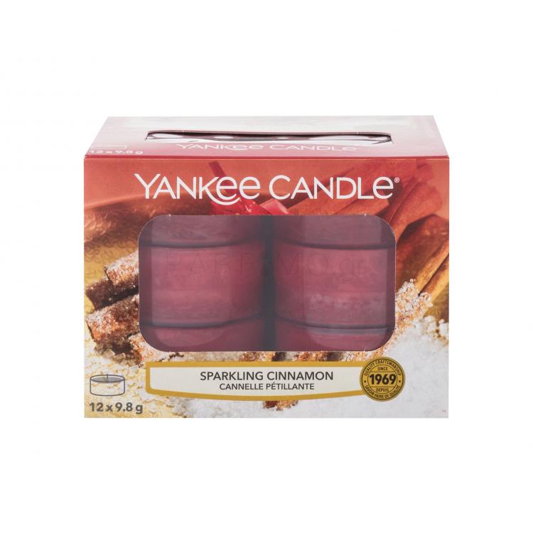 Yankee Candle Sparkling Cinnamon Αρωματικό κερί 117,6 gr