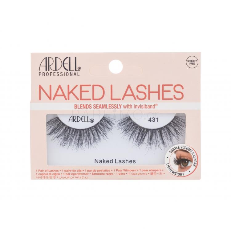 Ardell Naked Lashes 431 Ψεύτικες βλεφαρίδες για γυναίκες 1 τεμ Απόχρωση Black