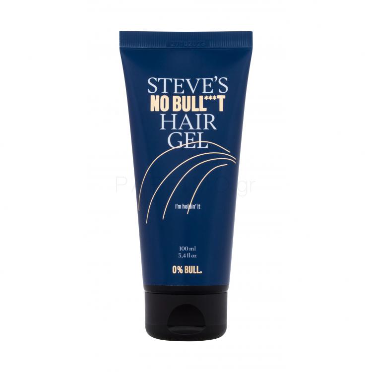 Steve´s No Bull***t Hair Gel Τζελ μαλλιών για άνδρες 100 ml