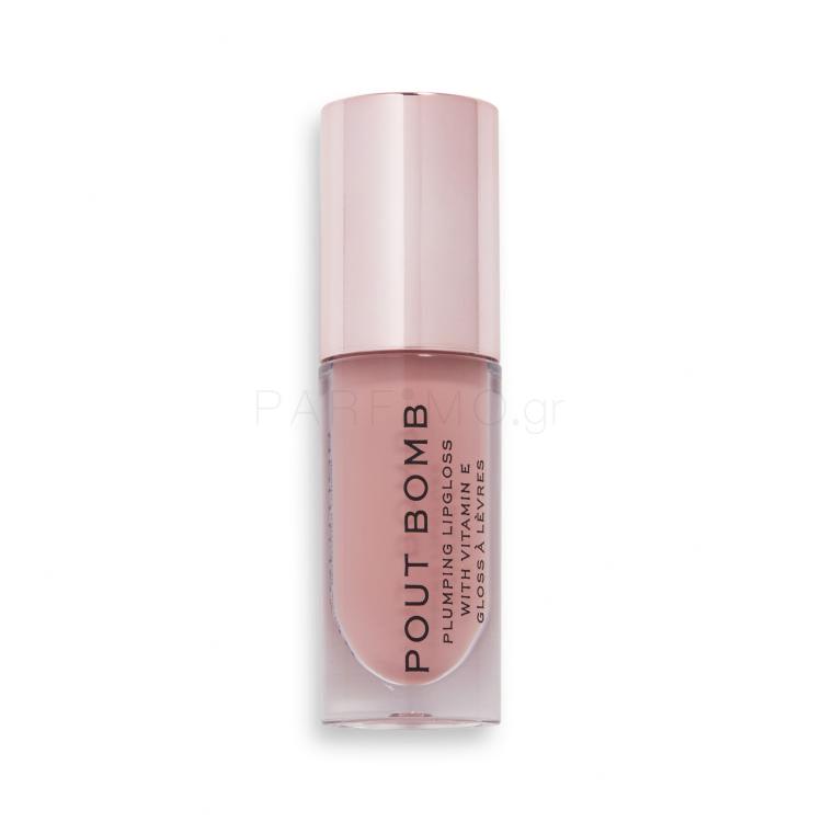 Makeup Revolution London Pout Bomb Lip Gloss για γυναίκες 4,6 ml Απόχρωση Doll