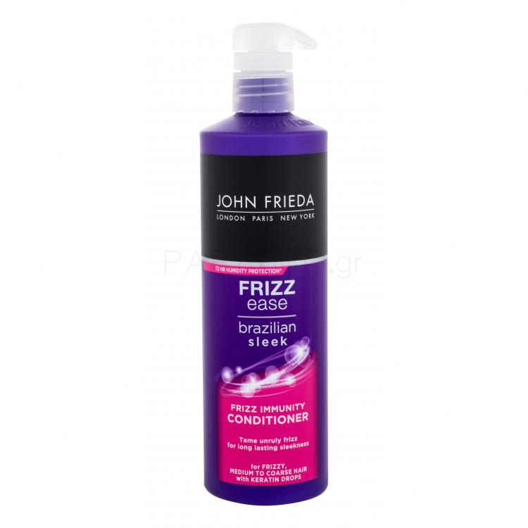 John Frieda Frizz Ease Brazilian Sleek Μαλακτικό μαλλιών για γυναίκες 500 ml