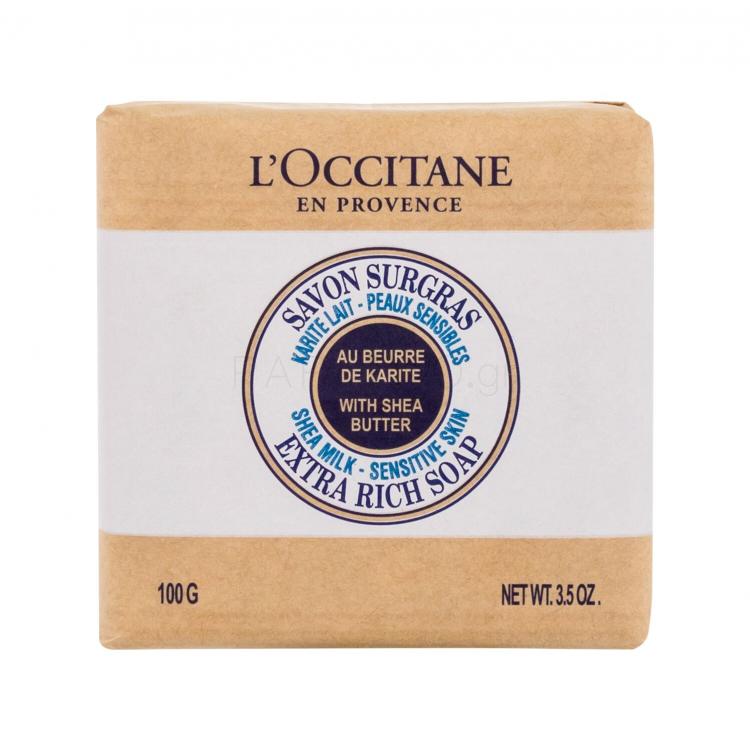 L&#039;Occitane Shea Milk Extra Rich Soap Στερεό σαπούνι 100 gr