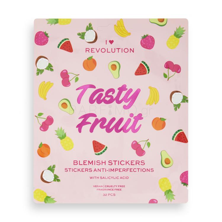 I Heart Revolution Tasty Fruit Blemish Stickers Τοπική φροντίδα για γυναίκες 32 τεμ