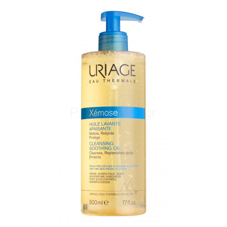 Uriage Xémose Cleansing Soothing Oil Λάδι ντους 500 ml