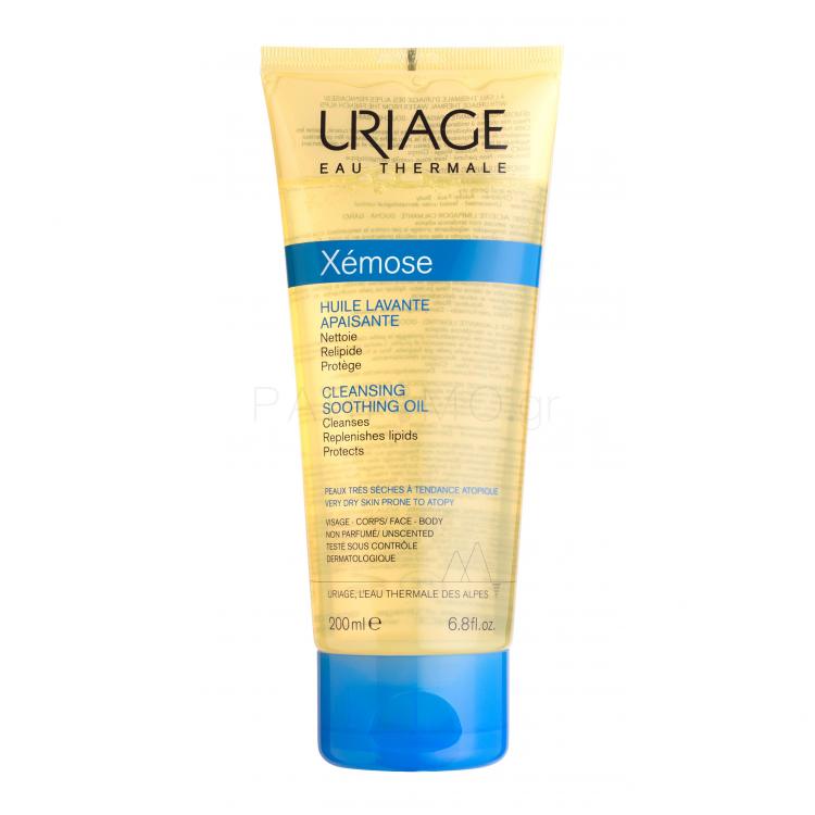 Uriage Xémose Cleansing Soothing Oil Λάδι ντους 200 ml