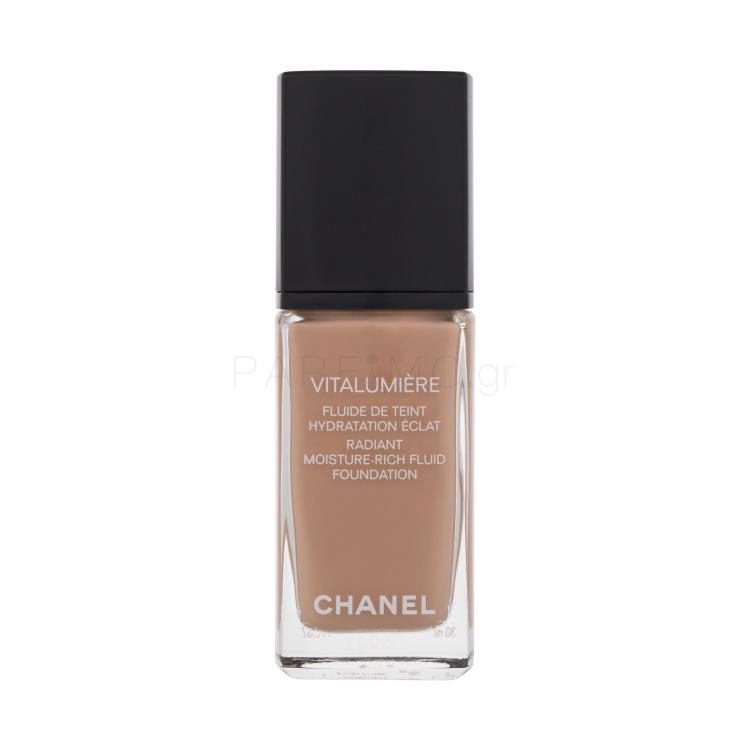 Chanel Vitalumière Radiant Moisture-Rich Fluid Foundation Make up για γυναίκες 30 ml Απόχρωση 25 Pétale