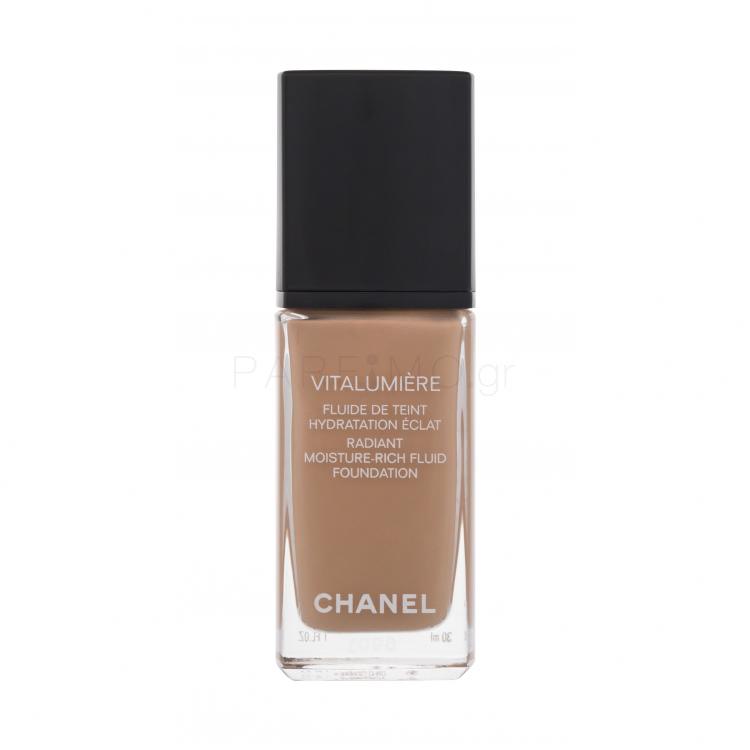 Chanel Vitalumière Radiant Moisture-Rich Fluid Foundation Make up για γυναίκες 30 ml Απόχρωση 30 Cendré