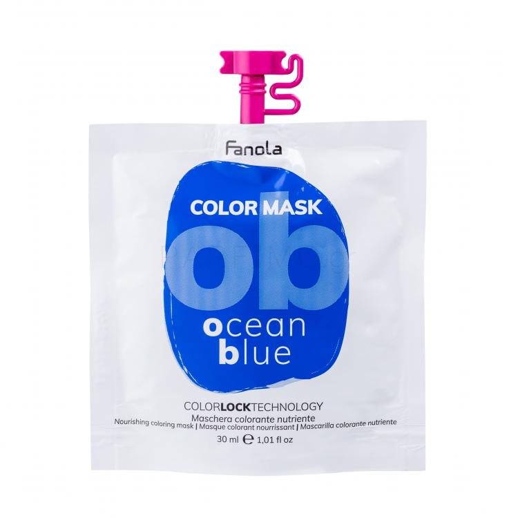 Fanola Color Mask Βαφή μαλλιών για γυναίκες 30 ml Απόχρωση Ocean Blue