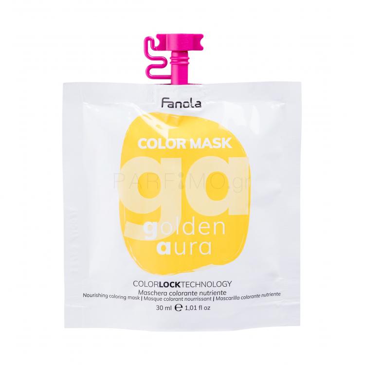 Fanola Color Mask Βαφή μαλλιών για γυναίκες 30 ml Απόχρωση Golden Aura