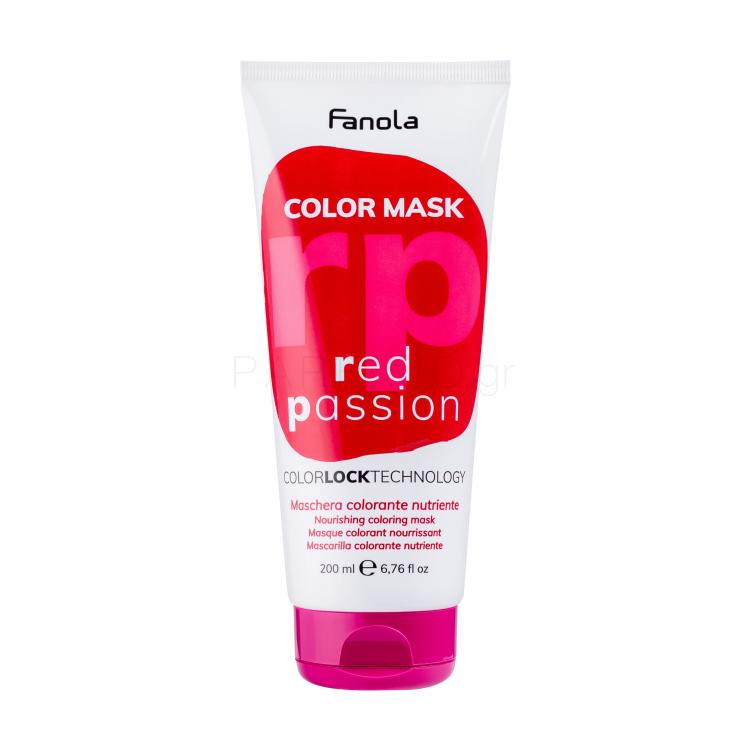 Fanola Color Mask Βαφή μαλλιών για γυναίκες 200 ml Απόχρωση Red Passion