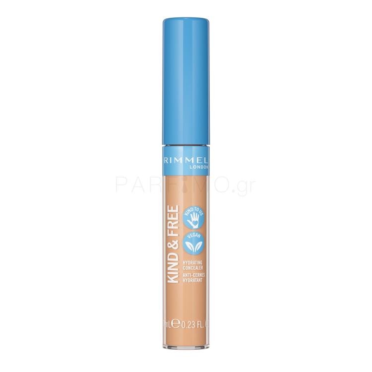 Rimmel London Kind &amp; Free Hydrating Concealer Concealer για γυναίκες 7 ml Απόχρωση 010 Fair