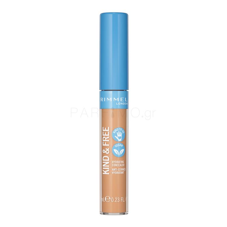 Rimmel London Kind &amp; Free Hydrating Concealer Concealer για γυναίκες 7 ml Απόχρωση 020 Light